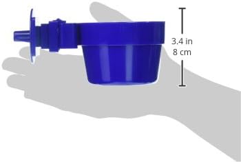 (2-Pack) Ware Plastic Slide-N-Lock Small Pet Crock - 10 Ounce - Assorted Colors