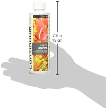 Continuum Aquatics Clarion Marine - Advanced Water Clarifier for Cloudy Marine Saltwater Aquariums, 250-ml