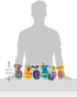 Set 6 Monster Bowling with Pins and a Bowling Ball