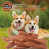 Chicken Dog Chew Twist Sticks, Puffed Human Grade Treat Sticks, Rawhide Alternative, Easy to Digest, 20pcs/Pack