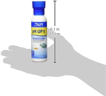 fish,4-Ounce API pH UP Freshwater Aquarium Water pH Raising Solution for Bottle, Brown