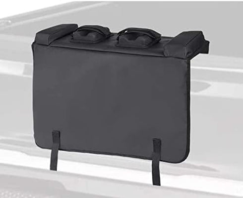 Truck Tailgate Pickup Soft Rack Protective Pad for Bicycle/Kayak/Ski/Ladder, Reinforced 32" for 2 Seats