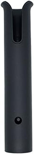 Fishing Rod Holder Rack, Wall Mounted Tubes Links, 1-Pole-Black