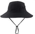 Women Safari Sun Protection Bucket Hat, Breathable Beach Outdoor Summer Hat, Wide Brim, 22"-23"