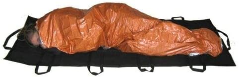 Rescue Essentials Hypothermia Wrap Blanket, Oversized 60" x 96", Mylar/Lightweight Polyethylene Fabric