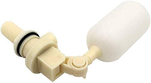 2 Pack Float Valve - Automatic Pet Water Dispenser, 1/2" Shut Off Waterer Bowl with Adjustable Arm for Horses, Cattle,