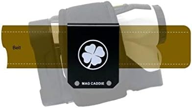 The Original Mag Landing Pad Golf Belt Clip, Golf Accessory Ver.2 for Magnetic Rangefinders, Magnetic Golf Towels,