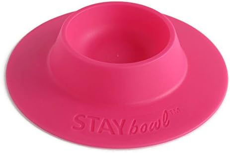 Tip-Proof Ergonomic Pet Bowl, 1/4-Cup Small Size for Guinea Pig and Other Small Pets, Fuchsia (Pink)