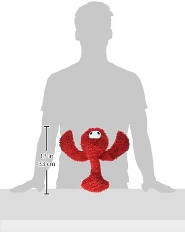MIGHTY Microfiber Ball Lobster - Strong & Tough Interactive Dog Toy with Squeaker, Machine Washable