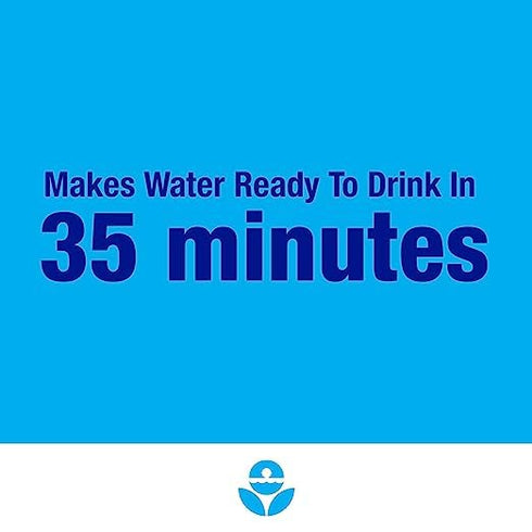 Potable Aqua Water Purification Tablets, Effective Portable Solution for Camping, Hiking, Emergencies, Two 50ct Bottles
