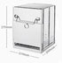 Foldable Camping Wood Burning Stove with Grill, Collapsible Stainless Steel Campfire Stove for Outdoor Cooking