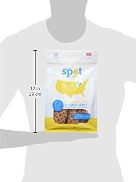 Spot Farms 12 oz Chicken Jerky Healthy All Natural Dog Treats Human Grade for Hip and Joint
