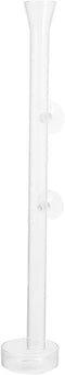 Toyvian Acrylic Aquarium Fish Feeder with 2.5cm Diameter Feeding Column and Shrimp