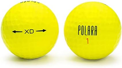 Polara Ultimate Straight Golf Balls, Extra Spin, Extra Distance, 1 Dozen Balls, Hook and Slice Correction