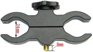 Quick Release Mount Adjustable Mount for Hunting LED Lights Flashlight Scope Flashlight Laser Scope Telescope Diameter 25mm-30mm by Calitte