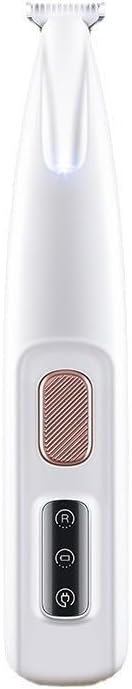 Generic Pet Paw Trimmer with LED Light, Rechargeable Dog Cat Grooming Clippers, Cordless