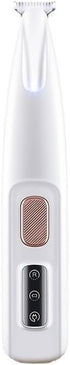 Generic Pet Paw Trimmer with LED Light, Rechargeable Dog Cat Grooming Clippers, Cordless
