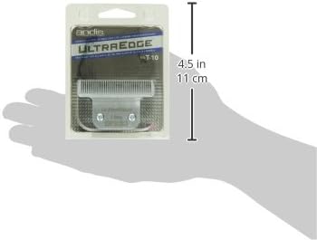 Andis Carbon-Infused Steel UltraEdge Dog Clipper Blade, Size-T-10, 1/6-Inch Cut Length (22305)