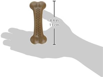 Pet Qwerks Flavorit BarkBone - Fillable Dog Bone for Moderate Chewers, Mesquite Chicken