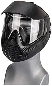 Lancer Tactical Full Face Airsoft Paintball Mask - High Strength Polyethylene with Visor