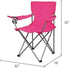 Generic Folding Camping Chair with Cup Holder, Adult Portable Padded Outdoor Chair, Lightweight, Suitable for Camping