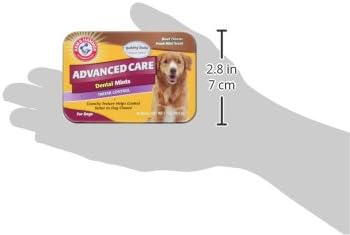 Hammer 40 Count Arm & for Pets Tartar Control Dental Mints for Dogs | Dog Dental Mints Help Reduce Plaque & Tartar