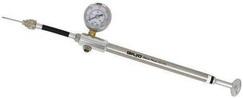 GIYO GS-01 Bike Fork Shock Micro Adjust Button Pump with Gauge, Max 300 psi, ST1410
