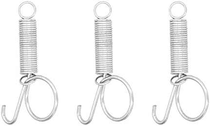 Pssopp Cage Door Spring, 20PCS Multifunctional Spring for Locking Rabbits, Chicken, Bird Cages, Large Spring Door Hook