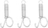 Pssopp Cage Door Spring, 20PCS Multifunctional Spring for Locking Rabbits, Chicken, Bird Cages, Large Spring Door Hook