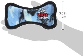 TUFFY World's Tuffest Soft Dog Toy - Ultimate Bone-Squeakers, Durable, Machine Washable, Camo Blue
