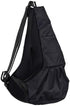 Pet Dog Puppy Cat Carrier Bag, Oxford Cloth Sling, Single Shoulder Bag, Small, Black