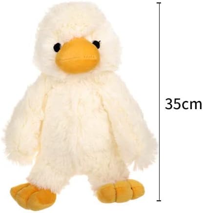 HOOPET Plush Duck Dog Toy - Large Squeaky Soft Pillow Snuggle Cuddle Toy for Big, Medium & Small Breed Dogs