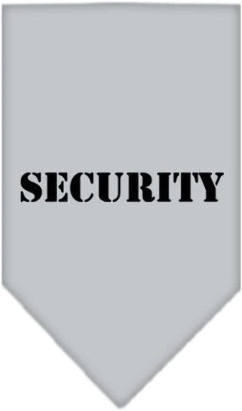 Mirage Pet Products Security Screen Print Bandana - Large, Yellow