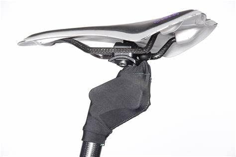 KINEKT Protective Wrap for Bike Suspension Seatpost, Abrasion Resistance Cycling Accessories, Black