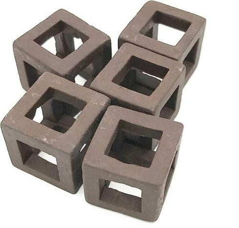 Aquarium Fish Shrimp Tube Cubes Star Clay Shelters Hiding and BREEDING CAVE