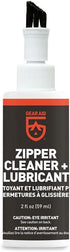 Gear Aid Zipper Cleaner & Lubricant 2oz with Zipper Brush Gear Repair