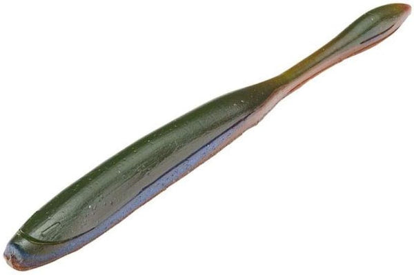 Strike King KVD Dream Shot Fishing Lure, Soft Plastic Worm, Coffee Scent, Salt Impregnated, Open Pour Technology