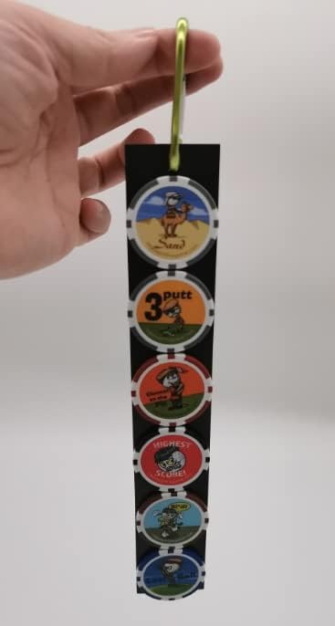Vegas Golf 4-Pack Magnetic Chip Strips