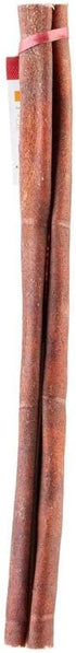 12" 5 Count Longlastics Thick Collagen Chew Sticks for Dogs, - Long Lasting Beef Bully & Rawhide Alternative Treats