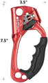 SRT Climbing Hand Ascender, Aviation Light Alloy Ergonomic Rappelling Gear for Left Handed Arborist