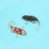 Opexicos 4Pcs Decorative Crystal Gravel Drop Glue, Fish Shape Small Ornaments for Fish Tank Aquarium Pool