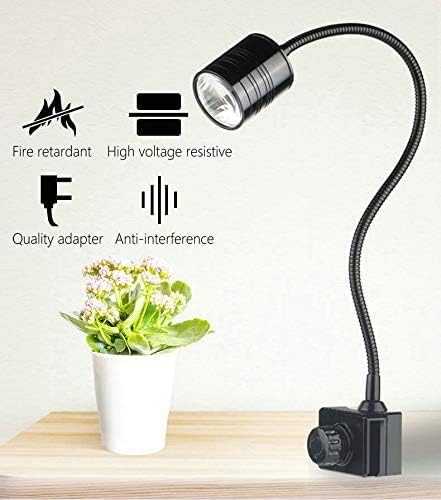 LED Aquarium Light - Freshwater Fish Tank Light Vivarium Terrarium Spotlight 3 Colors 3000K 4000K 6000K Cool Warm White for Planted Fish Tank (3 Colors) by NILIPAL