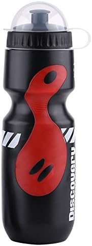 VGEBY1 Sports Water Bottle, 650ml Portable Water Bottle with Bicycle Holder for Cycling, Mountaineering, Hiking