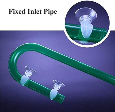Aquarium Heater Clip Holder, Aquarium Tube Clip Suction Cup Clip, 4 Pieces (Clip Inner diam: 0.69")