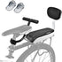 GOTOTOP Rear Seat Cushion Armrest Footrest Set for Kid Child Carrier Bike Seat with Safety Handrail