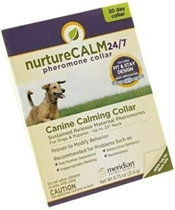 Nurturecalm 24/7 Canine Calming Pheromone Collar, Up to 23" Neck