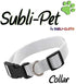 Subli-Pet Collar Dog Cat Customizable Sublimation, Pack of 5 Units, Size XXS