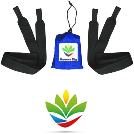 Hammock Bliss XL Extra Long Tree Straps - Super Strong & Durable, Hang Any Hammock with Ease, Set of 2 Straps