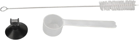Aquarium Fish Feeder, Premium Acrylic Shrimp Feeding Tube and Dish Set, Safe for Multiple Fish