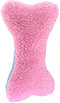 PetSport Super Soft Shearling Fleece Dog Toy with Squeaker for Medium & Large Dogs (Bone)